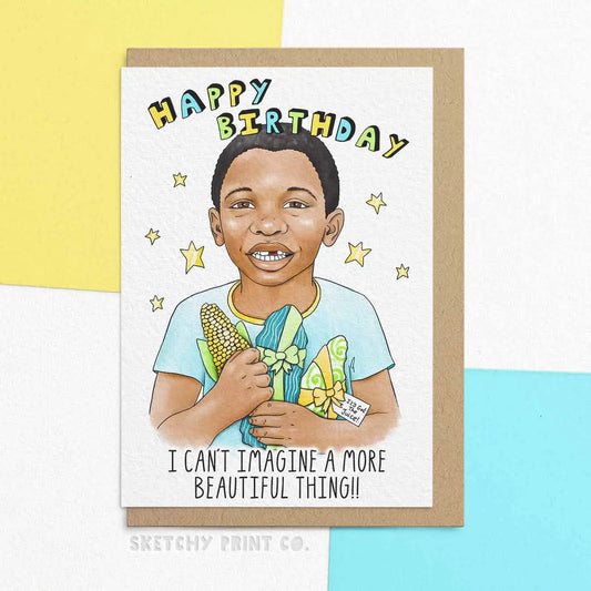 It's Corn Card by Sketchy Design Co