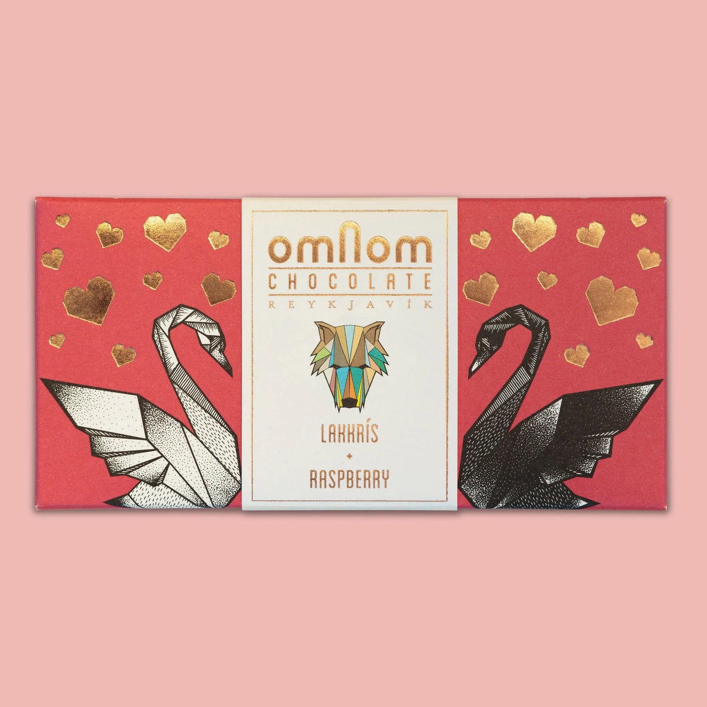 Lakkris + Raspberry Chocolate Bar by OMNOM