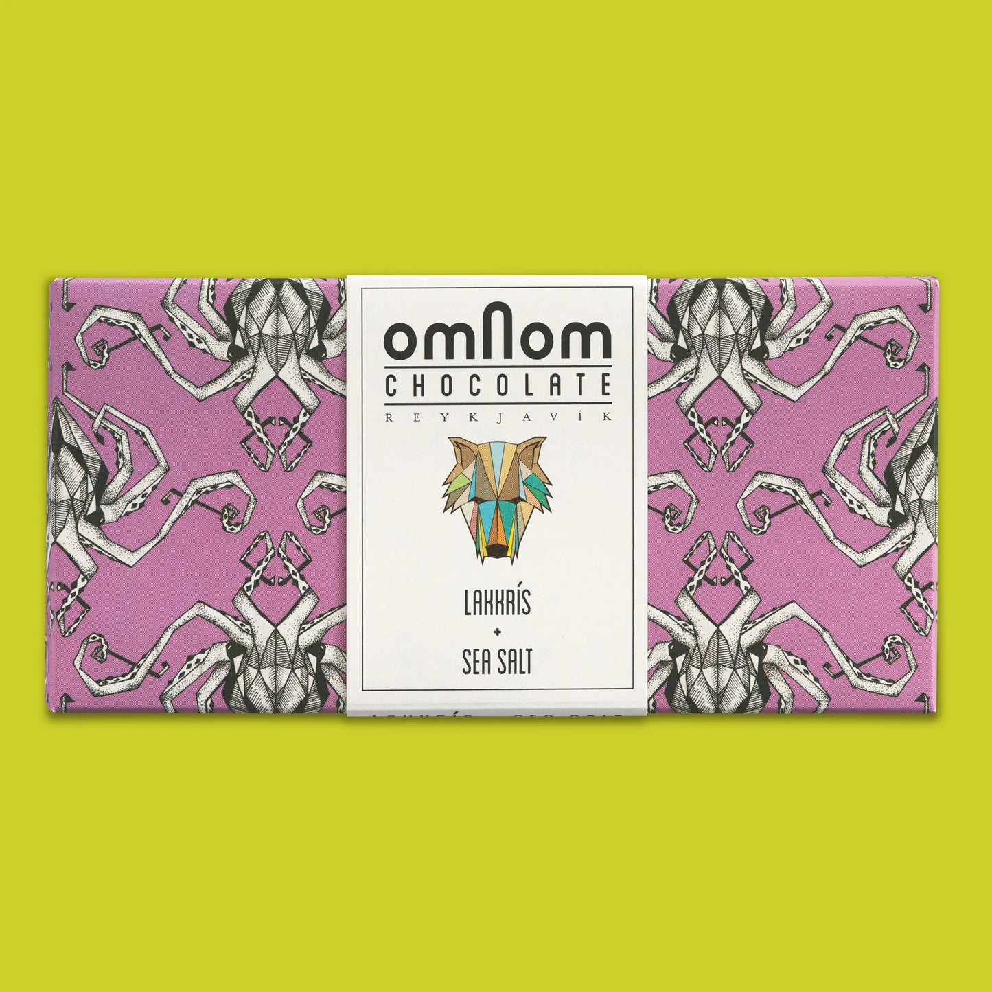 Lakkris and Sea Salt Chocolate Bar by OMNOM